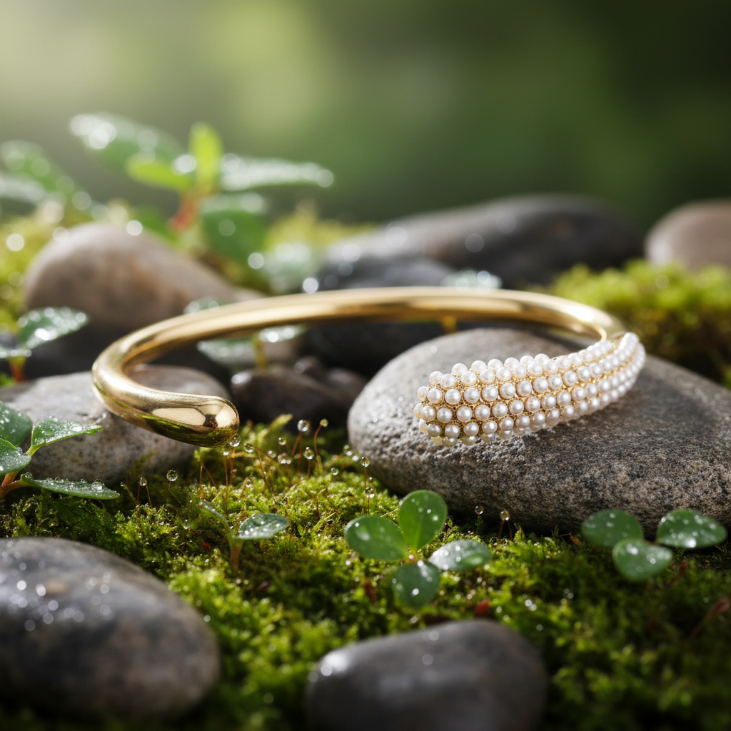 Capri Cuff Bracelet - Nature