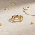 Elara Stack Ring - Flat Lay