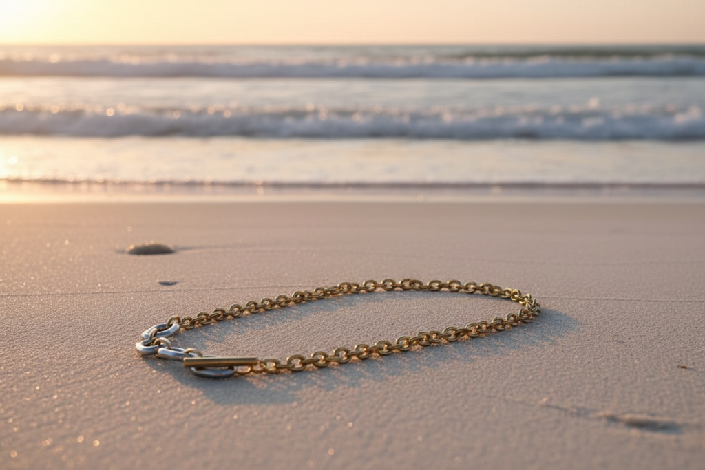 Noa Contrast Chain - Beach