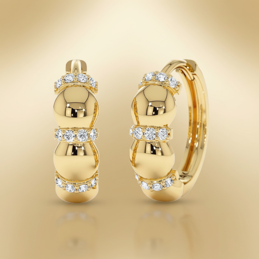 The Catalina Hoops - Gold Background