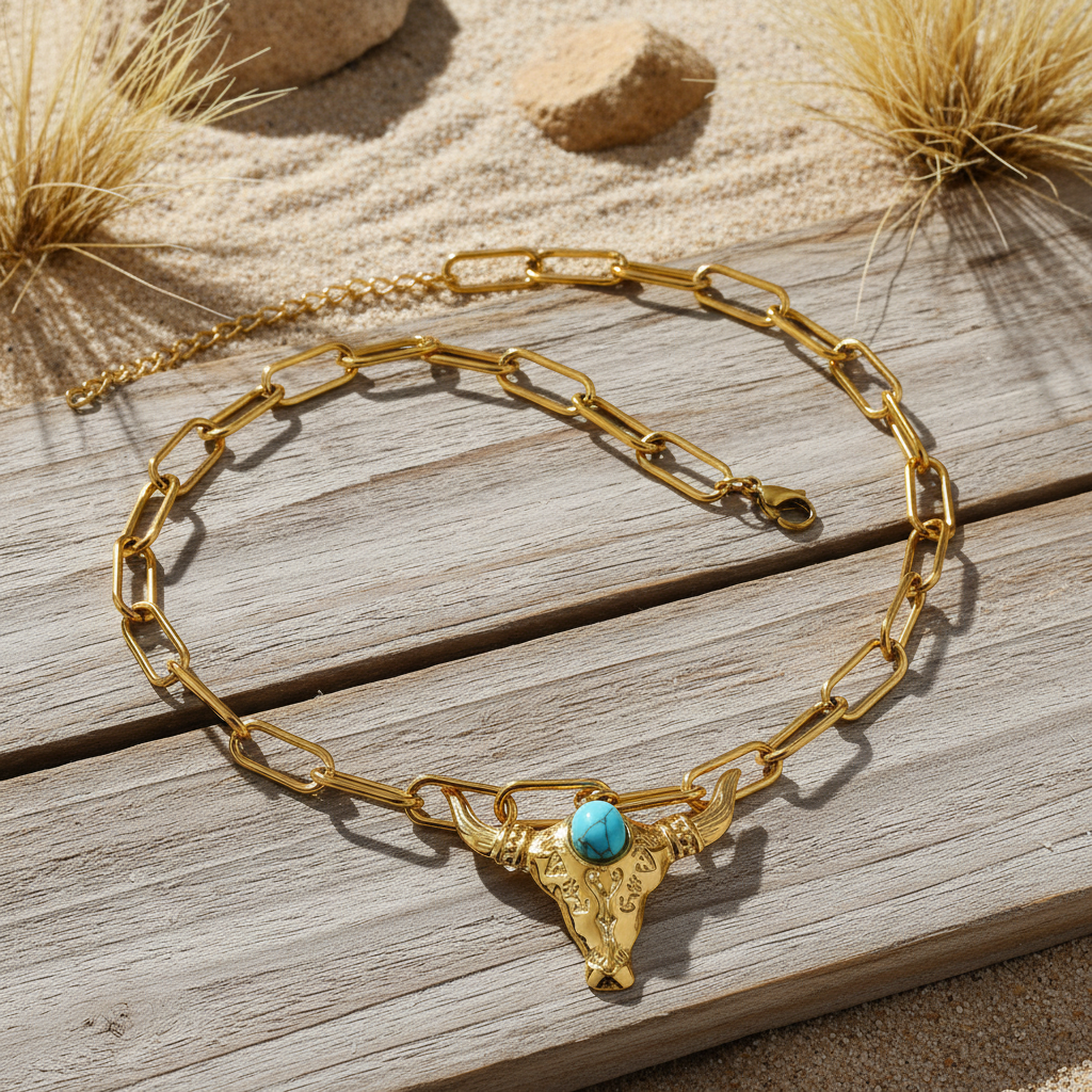 The Maverick Bull Chain - Western